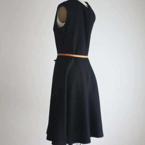 Vintage 1960s Boucle Fall Dress - Picture 4 of 4